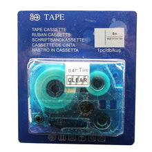 Brother TZE131 labeltape zwart op transparant - Meerkleurig