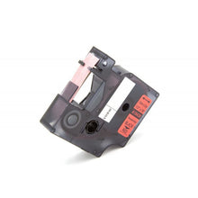 Dymo labels voor Dymo 18438 12mm x 5.5m Zwart Rood ILP219 1000 3000 4200 5000 5200 5200+ 6000 labeltape - Zwart