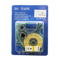 labels voor Dymo 45808 Geel 19mm x 7m voor Labelmanager 100 120P 150 160 200 210D 220P 2